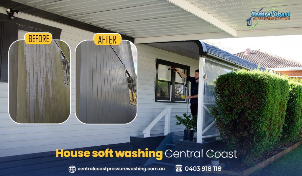 House Soft Washing Central Coast