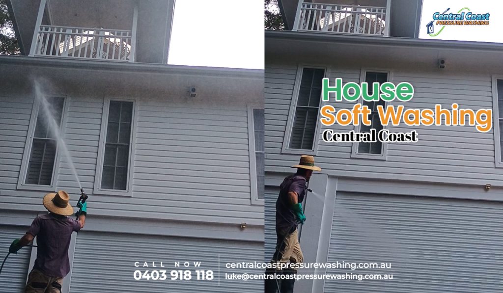 Restore Your Home’s Beauty with House Soft Washing in Gosford