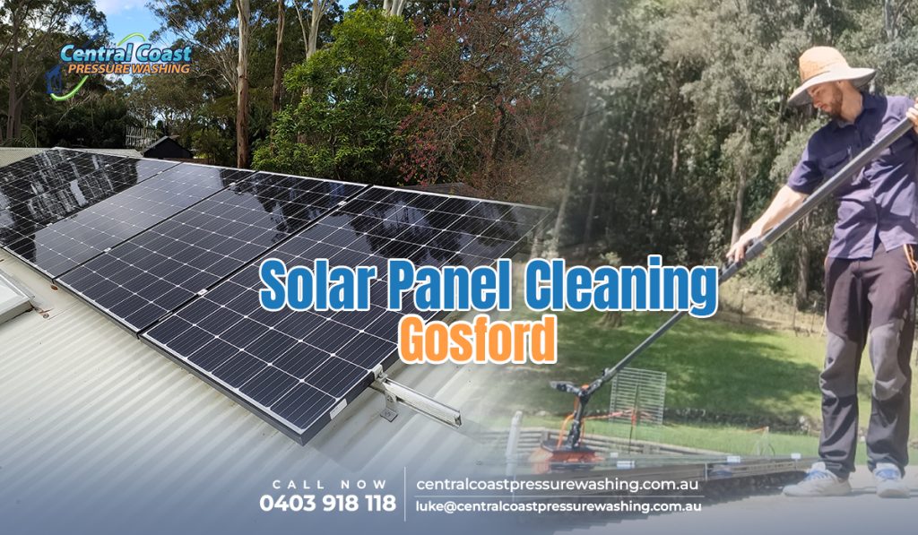 Solar panel cleaning