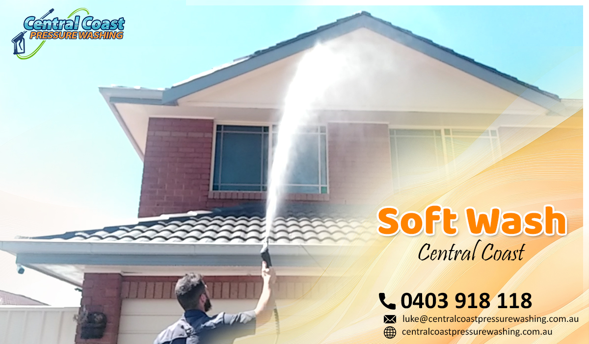 Gentle Power, Lasting Clean: The Benefits of Soft Wash Services on the Central Coast