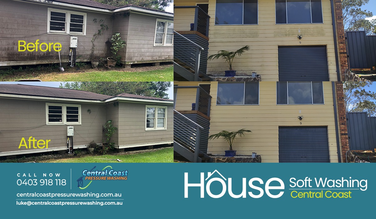 Bring Your Home Back to Life with House Soft Washing Central Coast